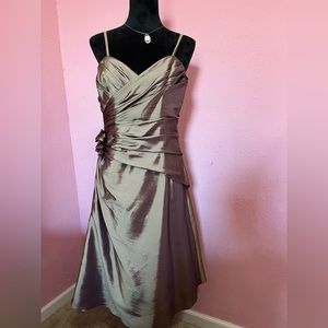 Impression Bridal Soft Taffeta Corset Formal Dress